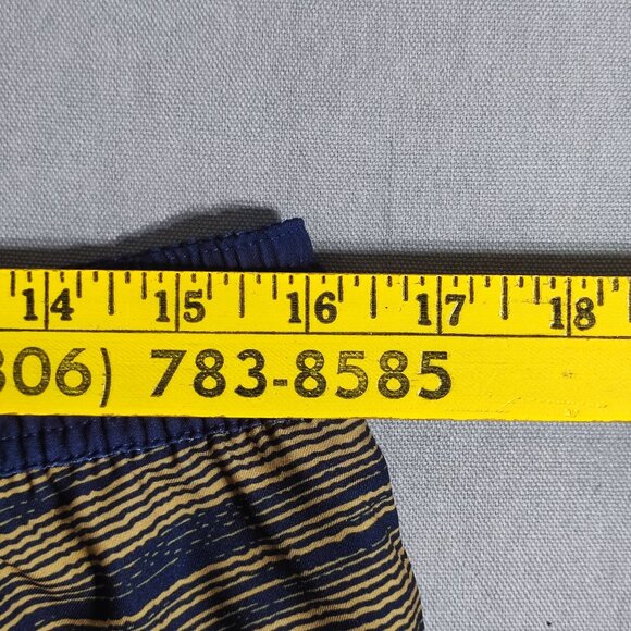 Tony Hawk board shorts men's size 34 navy blue and gold colour summer swim wear - Picture 9 of 12